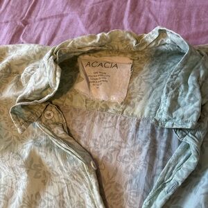 Acacia Swimwear Green Coverup